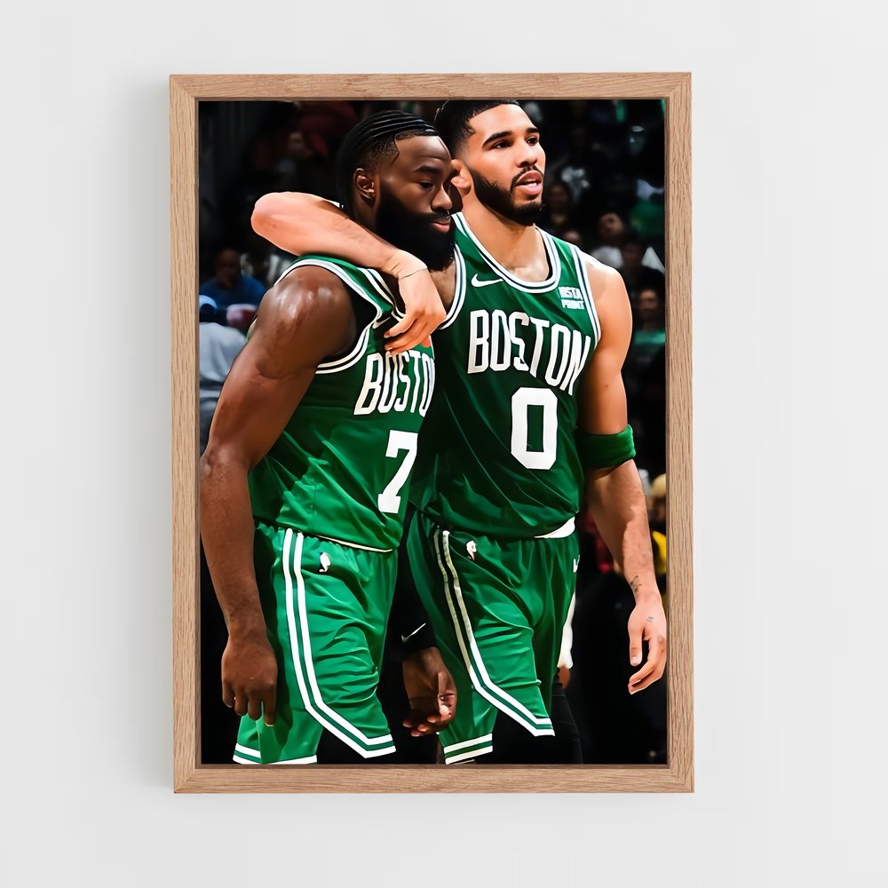 Poster Boston Dreams – affiche Basketball (vue 4)